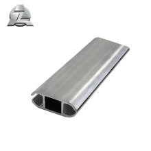 ZJD-KD203 carpa de aluminio perfil de vía de carril keder